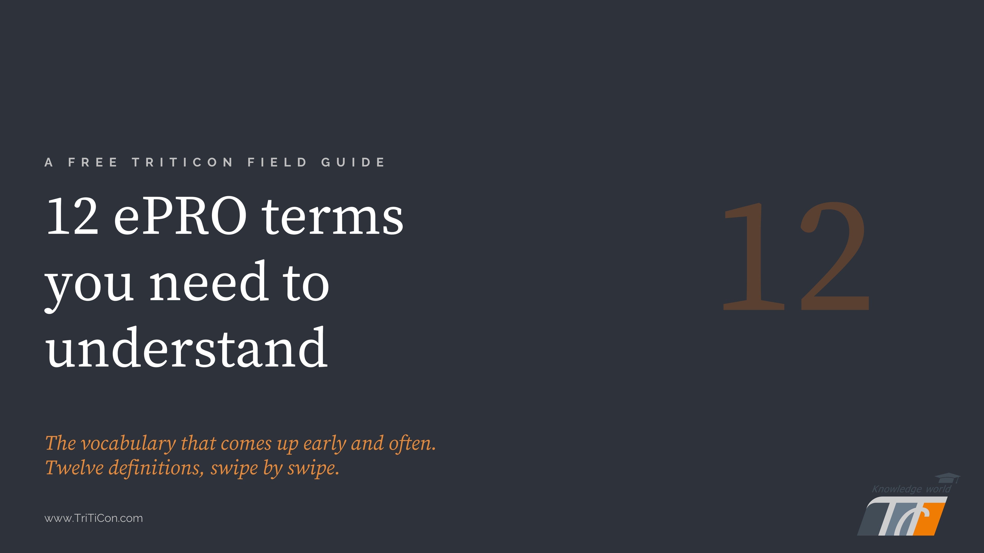New Free Resources: ePRO Terms You Need to Know + Practical Tools for Immediate Use